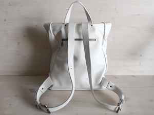 Mochila de Piel Auténtica con Parte Superior Enrollable, Mochila Deportiva de Viaje para Hombre, Bolsa para Portátil de Piel de Vaca, Mochila Resistente para Senderismo LTBP-0128 - Product Image 3