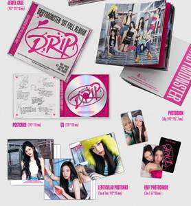 BABYMONSTER 1er ÁLBUM COMPLETO [DRIP] Versión JEWEL CASE Álbum Oficial del Grupo Idol Coreano KPOP, CD Coleccionable, Regalo para Fans - Product Image 4