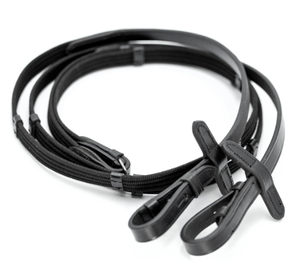 En gros Bridon de cheval en cuir de qualité supérieure fait main avec rênes, durable et confortable, pour l'équitation et l'entraînement, noir Cob - Product Image 5
