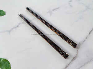 Palillos de madera sin astillas, duraderos, hechos a mano, utensilios reutilizables sostenibles para chefs profesionales y hoteles para fiestas - Product Image 4