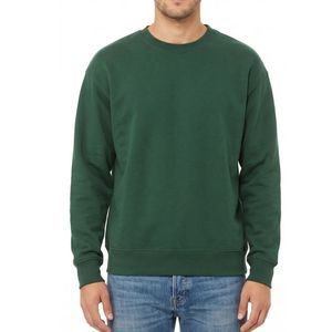 Camiseta Básica de Cuello Redondo para Hombre, 100% Algodón, Manga Larga, Peso Medio, Color Rosa, Ropa Casual - Product Image 6