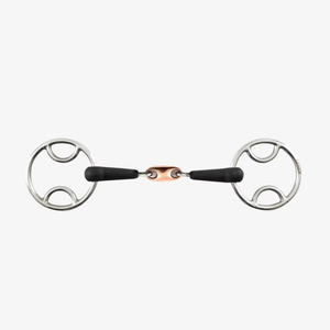 Premium Quality Mouth Snaffle Bit with Stainless Steel Eggbutt Durable Horse Riding Training Bit <b>Equestrian</b> Tack Horses - Product Image 2