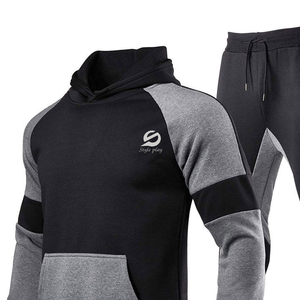 ชุดวอร์มแฟชั่นใหม่ ผ้าฝ้าย 100% สำหรับผู้ชาย คุณภาพสูง ผ้าฟลีซหนานุ่ม ทรงหลวม สไตล์สตรีทแวร์  ชุดวอร์มผู้ชายแบบสั่งทำ - Product Image 5