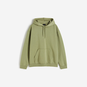 Nueva Sudadera con Capucha para Hombre, Color Verde Oliva, Talla Grande, 100% Algodón Felpa, Estilo Casual para Otoño, con Bolsillos, Corte Regular - Product Image 4