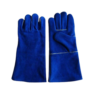 Guantes de Soldadura Eléctrica de Piel de Vaca, Resistentes al Desgaste y a Altas Temperaturas, Guantes de Protección Laboral para Soldadura Vantrex - Product Image 6