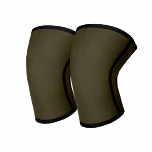 Genouillère de compression en néoprène WeightliftingDesign pour squats, durable, camouflage, OEM - Product Image 1