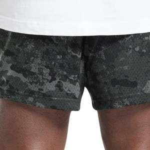 Pantalones Cortos Deportivos de Malla Transpirable para Hombre, 5 Pulgadas, para Gimnasio, Entrenamiento, Fitness, Color Gris Grafito - Product Image 5