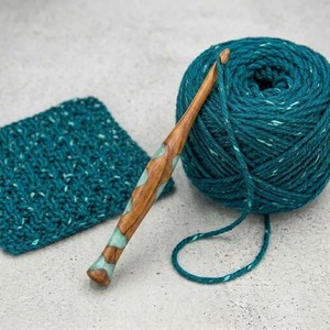 Belladec High-quality Handcrafted Resin Ergonomic <b>Crochet</b> <b>Hook</b> Model Customized Thickness Length Durable Eco-Friendly for - Product Image 1