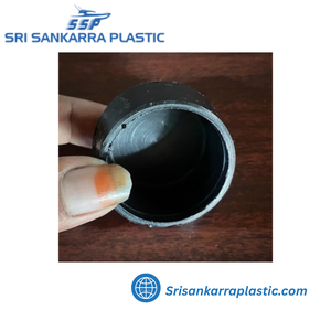 ข้อต่อท่อ HDPE สีดำ แบบซ็อกเก็ต ความแข็งแรงสูง ทนทานต่อสารเคมี สำหรับระบบน้ำประปาและระบายน้ำ ยี่ห้อ Sri Sankarra Plastic - Product Image 3