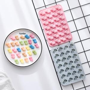 Capybara Cake Mold Baking Tool Soft Candy Chocolate <b>Resin</b> <b>Silicone</b> Mold - Product Image 2