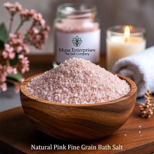 Sel de bain minéral rose de l'Himalaya naturel sculpté, apaisant, relaxant, thérapie spa, aromatique, détoxifiant, soin de la peau, qualité supérieure - Product Image 4