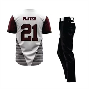 Men's Sublimated Baseball Jersey Yellow Black Striped V-Neck Short Sleeve Moisture Wicking Polyester Team Logo Front - Product Image 3