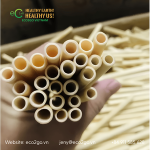 Pailles en bambou sans plastique, longueur personnalisée, pour café, restaurant, hôtel, service de boissons, vente en gros - Product Image 2