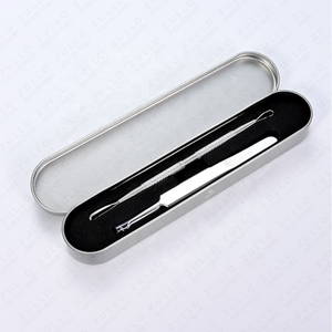 Professional Grade 3 Pcs Stainless Steel <b>Blackhead</b> Acne Remover Tool Kit Customized Label Facial Pore Cleaner Skin Care Set - Product Image 3