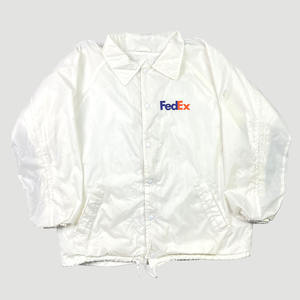 เสื้อโค้ชแบรนด์สั่งทำพิเศษ OEM สตรีทแวร์ FedEx แบบติดกระดุมด้านหน้า พิมพ์ลาย เป็นมิตรกับสิ่งแวดล้อม กันน้ำ ดีไซน์เรียบง่าย ทันสมัย ทรงพอดีตัว ใส่ได้ทั้งชายและหญิง - Product Image 1