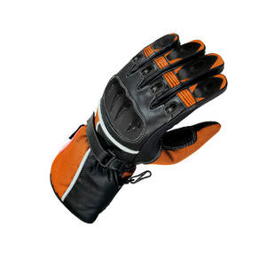 Gants de moto en cuir véritable professionnels, gants de moto vintage à doigts entiers, fabriqués au Pakistan 2026 - Product Image 6