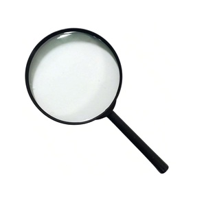 Loupe ronde élégante en métal pour cadeaux personnalisés, accessoires de collection et décoration de bureau de direction - Product Image 1