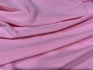 Pink Eco-Friendly Tricot <b>Fabric</b> 58/60 Inch Wide 100% Polyester Sheer Medium <b>Weight</b> Woven Plain Style Women Home Textile Scarves - Product Image 4