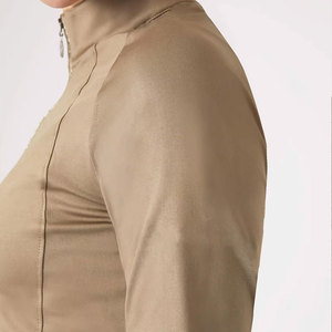 Chemise d'équitation pour femmes Econex Sports OEM, respirante, en tricot solide, manches longues, sous-vêtements de base pour l'équitation, spandex, séchage rapide - Product Image 2