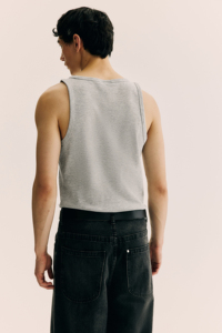 Camiseta de Verano sin Mangas de la Mejor Calidad, Tejida, 100% Algodón, Transpirable, para Hombre, Diseño Pakistaní, para Uso Diario en el Gimnasio - Product Image 3