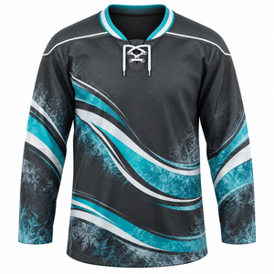 Maillot de sport respirant et à séchage rapide, 100 % polyester, grande taille, personnalisé par impression par transfert thermique, idéal pour les jeux d'hiver – Meilleure vente - Product Image 1