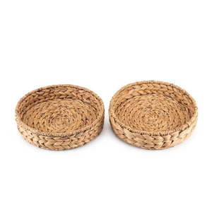 Sofisticada cesta de almacenamiento de mimbre marino premium para libros de diseño en la sala de estar y para un estilo estético en el hogar. - Product Image 1