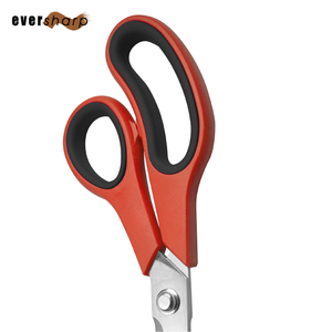 9.5" Red Tailor Scissors with Stainless Steel Blade and Ergonomic Handle-Comfort Grip <b>Sewing</b> Accessories <b>for</b> Every Kit! - Product Image 2