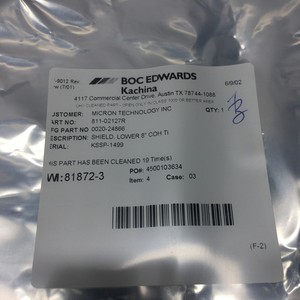AMAT 0020-24866 SHIELD 8 101 COH TI LOWER, 140064 - Equipo y Piezas de Semiconductores de Confianza de Global Legacy - Product Image 3