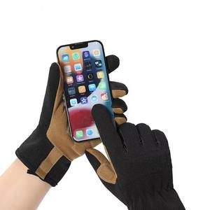 Gants de travail anti-vibration, anti-coupure, en cuir de qualité supérieure, robustes, pour mécaniciens, anti-choc, résistants aux chocs - Product Image 6