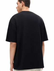 Camisetas de Algodón 100% para Hombre, al por Mayor, Ecológicas, de Secado Rápido, Transpirables, Tallas Grandes, Holgadas, con Hombros Caídos, Cuello Redondo, Manga Corta - Product Image 4