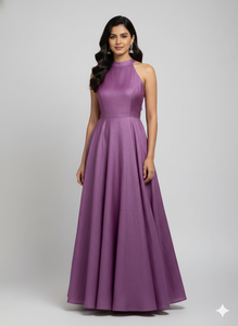 MATIÈRE PREMIÈRE SOIE VIOLETTE POUR LA CONFECTION DE SAREES/SARI/SHARI MODERNE EN LONGUEUR TERRAINE POUR MARIAGES, FÊTES ET CÉRÉMONIES DE DÉGAGEMENT - SÉCHAGE RAPIDE ET INFRÉMPLISSABLE - Product Image 4