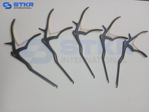 เครื่องมือผ่าตัดกระดูกและข้อแบบสปริงสแตนเลสสีดำทอง STKR INTERNATIONAL Manual Kerrison Rongeurs ขนาด 1 มม. 2 มม. 3 มม. 4 มม. 5 มม. - Product Image 2