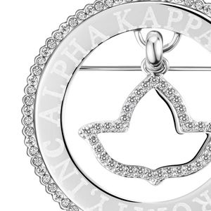 Broche en cristal de platine gravée en forme de cœur, design vintage tendance, accessoire de bijouterie décoratif scintillant de haute qualité pour - Product Image 3