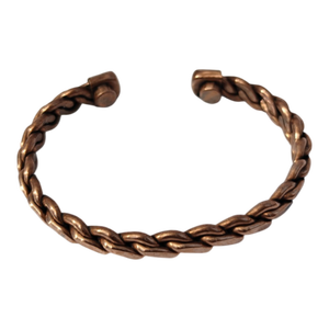 Brazalete Magnético de Cobre Moderno, Ecológico, para Equilibrio de Energía y Chakras, Accesorio para Bienestar, Aniversario - Product Image 6