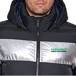 Stand Collar Bomber Puffer <b>Jacket</b> <b>Men</b> No Hood Ribbed Cuff Classic Casual Quilted <b>Flight</b> <b>Jacket</b> Warm Padded Coat - Product Image 2