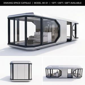 Casa Cápsula Espacial con Estructura de Acero Inteligente, Sistema Automático, Certificación CE, Casa Prefabricada Pequeña, Taller Móvil Moderno - Product Image 5