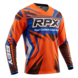 Camisetas de Motocross Sublimadas Personalizadas para Jóvenes, Ropa de Carreras Automovilísticas con Diseño de Logotipo, Camisetas de Motocross para Hombre, Precio Bajo, Nueva Llegada - Product Image 3