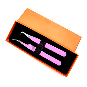 Pinzas para Pestañas al por Mayor, Proveedor Directo de Fábrica, Herramientas de Punta de Precisión para Técnicos de Belleza y Artistas de Pestañas - Product Image 2