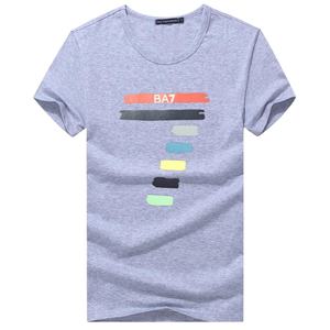 Printed Polyester Cotton Blend Women's T-Shirt Casual Single Jersey <b>Knitted</b> Quick Dry Breathable Custom Print Pattern OEM - Product Image 2