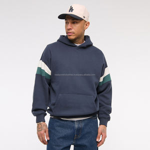 Sweat à capuche couleur unie velours sweat à capuche hiver polyester/coton uni teint ODM sweat à capuche pour hommes - Product Image 1