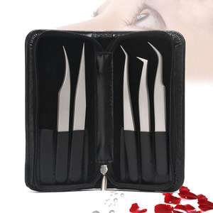 Multi Tip Precision Tweezers Set Stainless Steel <b>Eyebrow</b> <b>Hair</b> <b>Removal</b> Facial <b>Hair</b> Plucking Beauty Grooming Tools for Women - Product Image 3