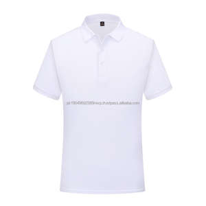 T-shirt Polo Homme Personnalisable de Haute Qualité, Nouvelle Collection Été 2026, Manches Courtes, Col Montant, T-shirt de Golf Vierge - Product Image 5