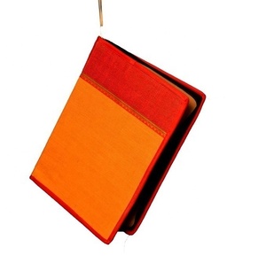 Carpeta de archivos de yute hecha a mano elegante y ecológica bellamente diseñada para el mejor precio de la India - Product Image 5