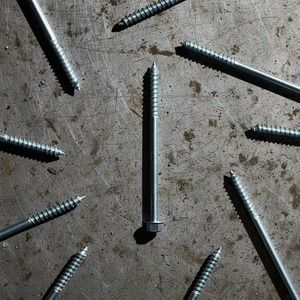 Tornillos de Rosca Parcial de Cabeza Hexagonal de Acero al Carbono Galvanizado en Zinc Clase 4.8 6.8 M6-M12 Métricos/Pulgadas DIN/ANSI PDC para Madera - Product Image 1