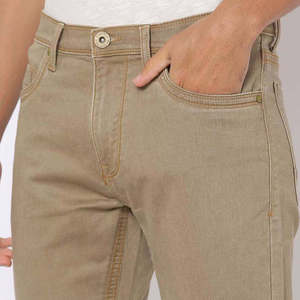 Pantalones Cargo de Mezclilla Rectos para Hombre, Corte Ajustado, Multibolsillos, Ecológicos, 100% Algodón, Servicio OEM - Product Image 6