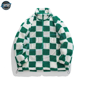 Nueva Chaqueta Sherpa Elegante para Hombre, Chaqueta Sherpa Transpirable Personalizada para Hombre, Chaqueta Sherpa Extra Grande para Hombre - Product Image 3