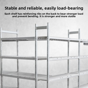 Estanterías de <span class=keywords><strong>Aluminio</strong></span> para Almacenamiento en Frío, de Diferentes Tamaños, para Restaurantes, Hoteles, Almacenes, con Revestimiento Plástico para Alimentos - Product Image 6