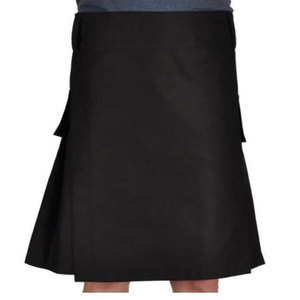 Kilt de Bombero Escocés con Reflectores Visibles y Bolsillos Cargo Modernos - Product Image 2