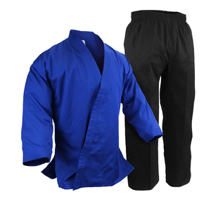 High Quality Custom Logo Karate Uniform 100% Cotton Breathable New Design Pakistan Manufacturer Martial Arts Equipment for Sale - Product Image 3