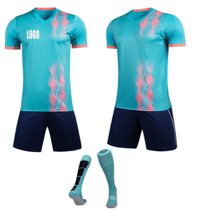 Custom Soccer Jerseys Set for Adults-Personalized Breathable Quick Dry Short Sleeve Uniforms with Custom Color & Team Kit - Product Image 2